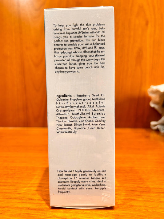 Belo Sunscreen Lotion SPF 50 Anti UV [100 ML]