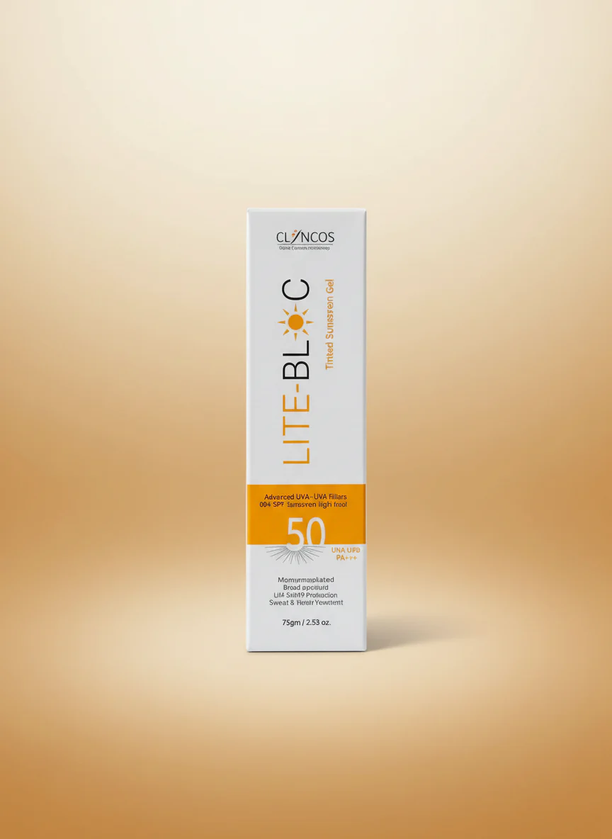 Lite-BLOC Tinted Sunscreen Gel.