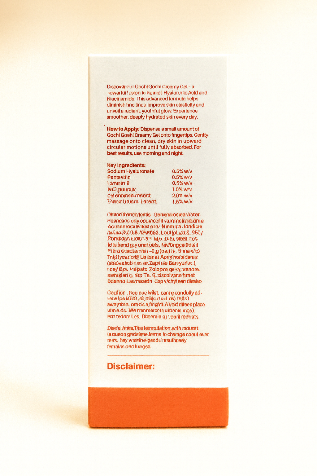 Gochi Gochi Creamy Gel