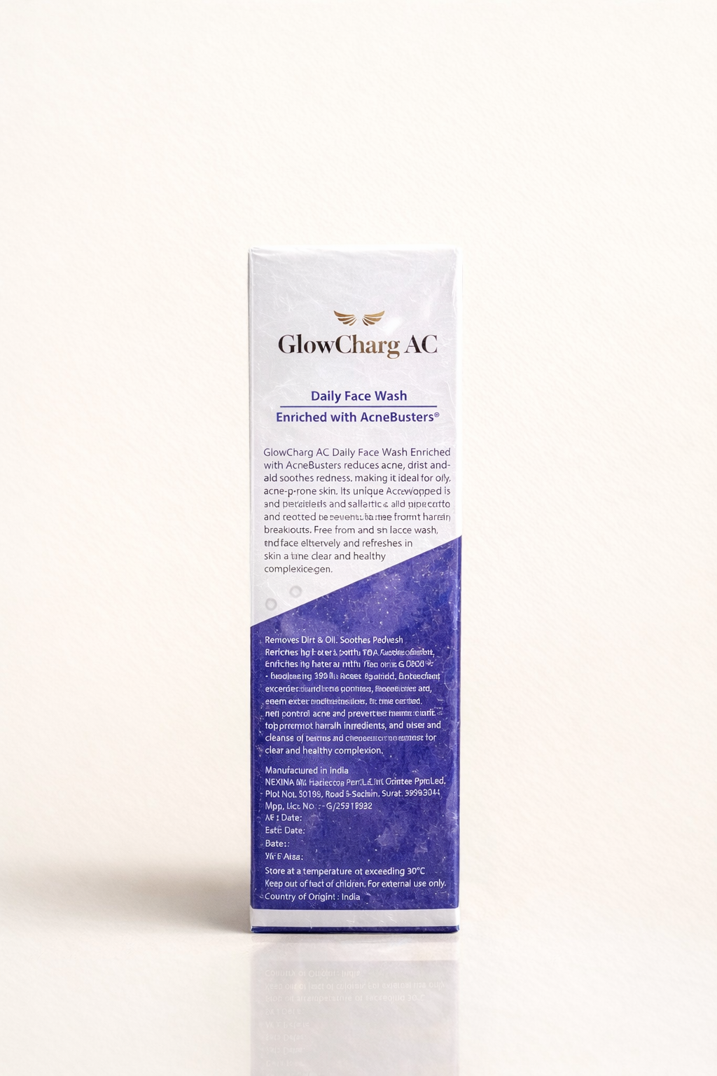 GlowCharg AC Daily Face Wash Enriched with AcneBusters
