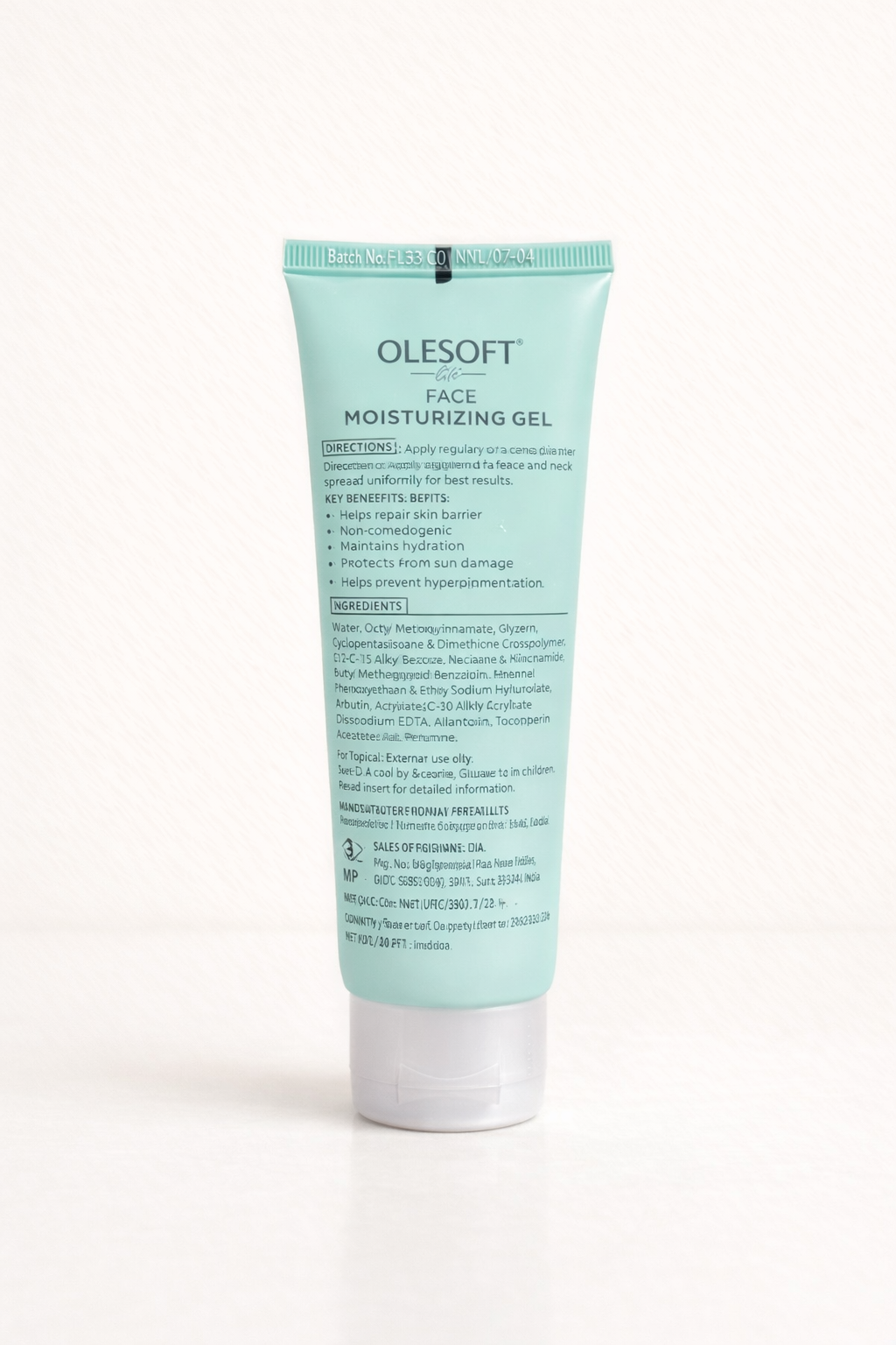 Olesoft Lite Face Moisturizing Gel (with SPF 50 PA+++)